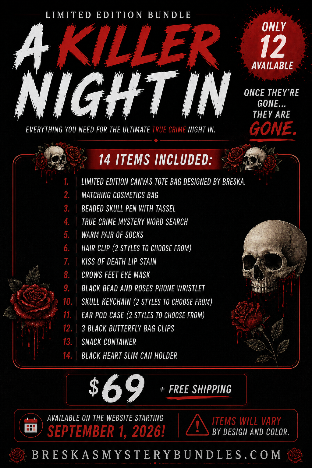 🚨🕵️ Limited Edition Bundle: Killer Night In 🕵️🚨